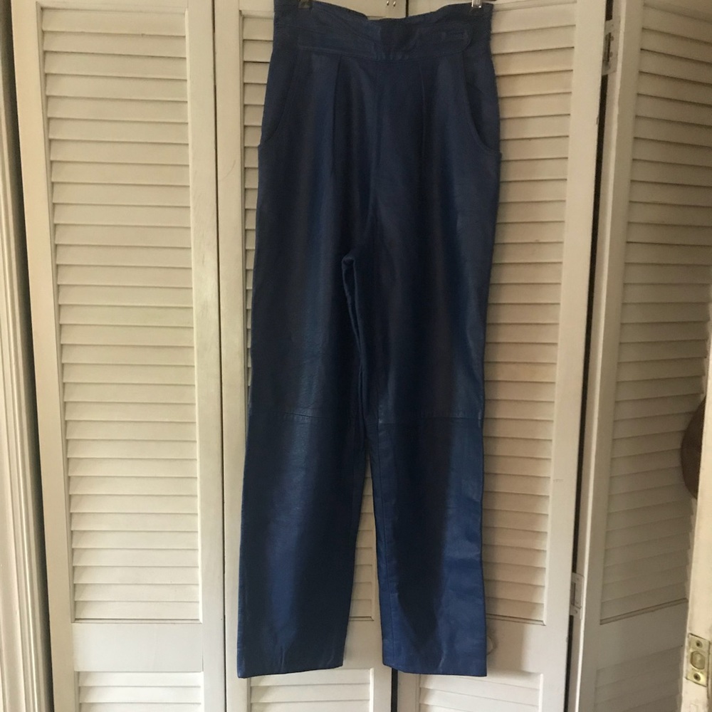 Fendi Leather pants